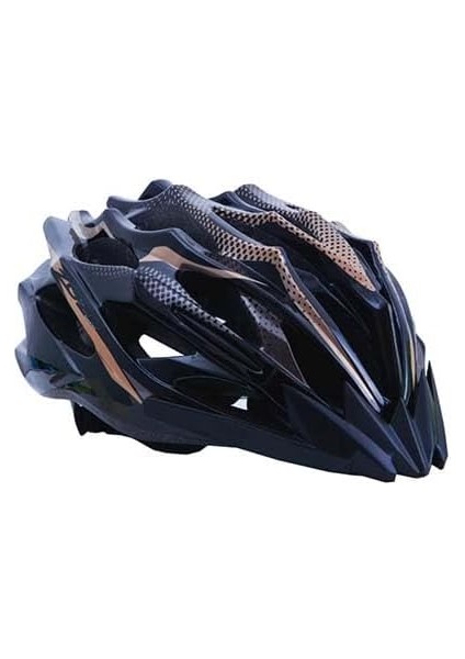 - Kask - MV37 - Beyaz/altın Sarısı - L Beden