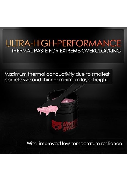 Grizzly - Kryonaut Extreme Termal Macun - Bilgisayar ve Konsollardaki Tüm Işlemcileri, Grafik Kartlarını ve Isı Alıcıları Soğutmak Için (2 Gram) modelleri