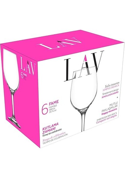 Fame 6'lı Goblet modelleri