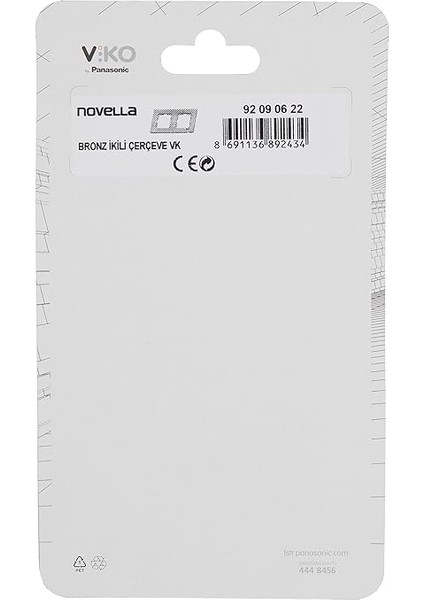 Novella Bronz Ikili Çerçeve fiyatları