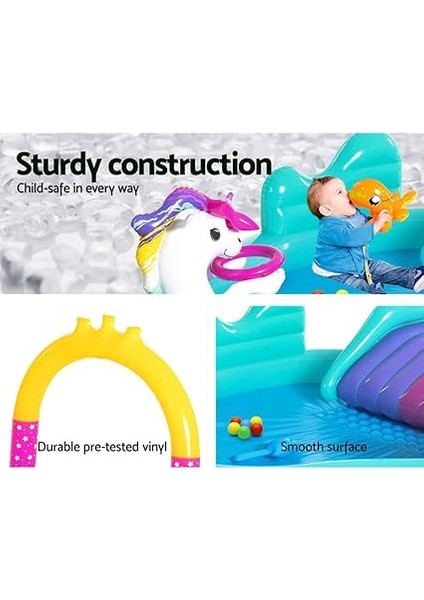 Büyülü Unicorn At Arabası Oyun Havuzu Merkezi fiyatları