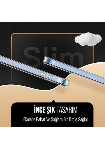 Apple ile Uyumlu 11 Inç iPad (A16) / iPad Air 10.9 Inç/ipad 10.nesil 10.9 Kılıf Şeffaf Silikon Arka Kapak indirimleri