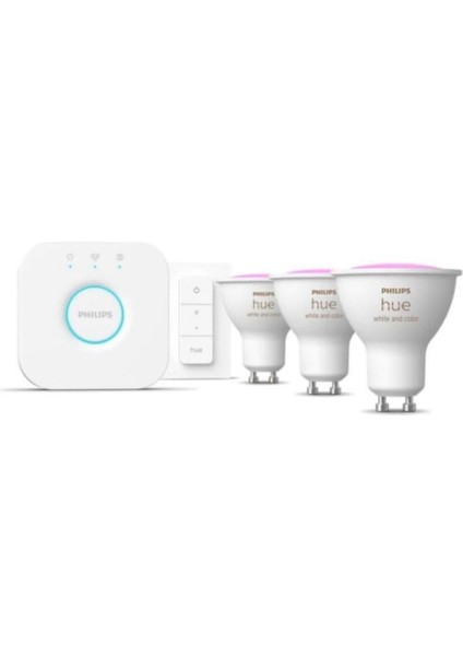 Huewca 4.2W GU10 Renkli Spot Akıllı Ampul 3'lü Başlangıç Seti (Kumandalı) fiyatları