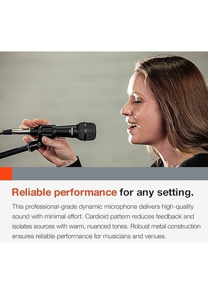 Tm-82 Dinamik Vokal ve Enstrüman Mikrofonu modelleri