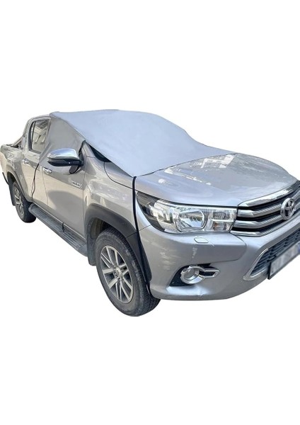 Oto Branda Araba Güneşlik Araç Buz Kar Güneş Koruyucu Yarım Branda (Büyük Boy - 180X150) modelleri