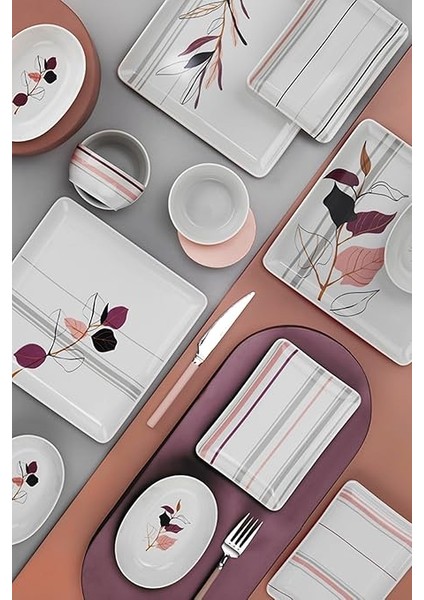 Porselen 12342 16 Parça 6 Kişilik Kahvaltı Takımı fiyatları