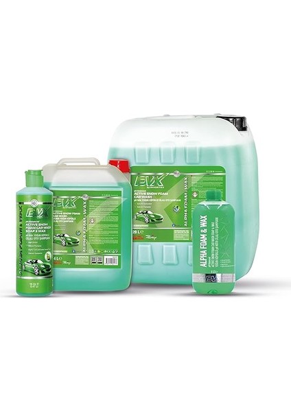 Alpha Foam Ph Nötr Cilalı Oto Şampuanı 4 Lt. fiyatları