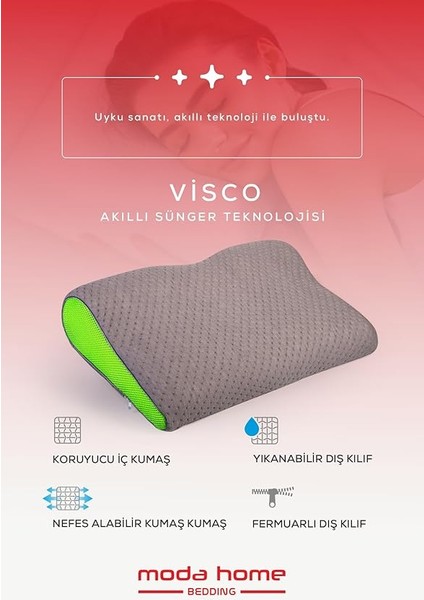 Home Bedding Visco Cervical Boyun Fıtığı, Visco Yastık, Ortopedik Yastık fiyatları