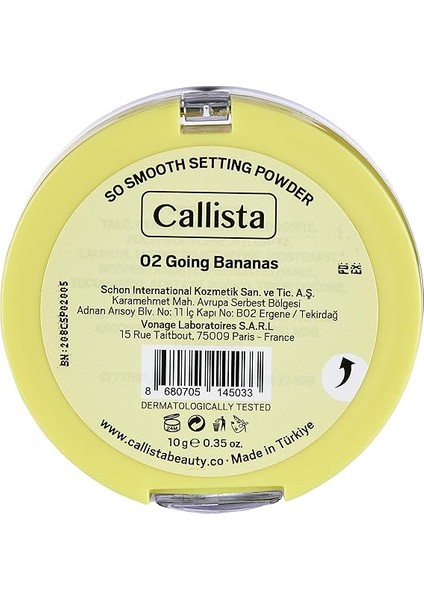 So Smooth Setting Powder Makyaj Sabitleyici Nude Pudra 02 Going Bananas modelleri