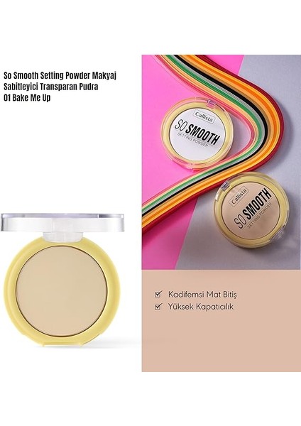 So Smooth Setting Powder Makyaj Sabitleyici Nude Pudra 02 Going Bananas fırsatları