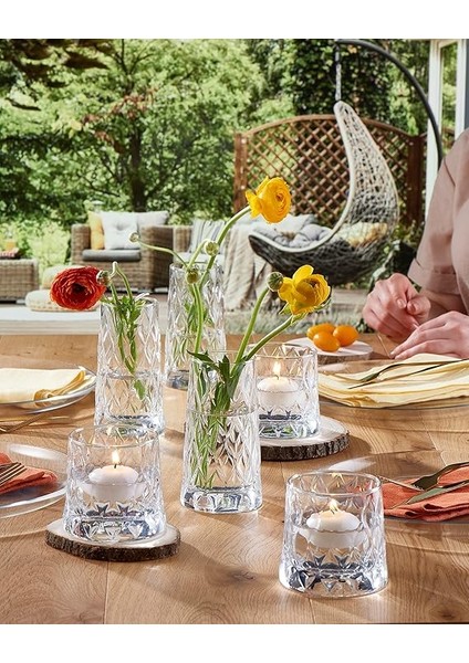 Leafy Cam Viski Bardağı, 4 Parça, Şeffaf, 300 cc fiyatları