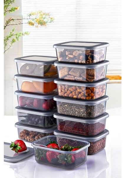 Life 12 Adet 250ML Füme Saklama Kabı MIT1037