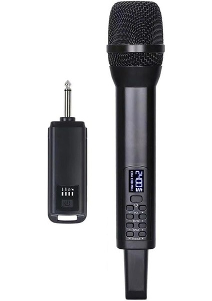 El Mikrofonlu Kablosuz Mikrofon Sistemi Ev Sinemaları Için Profesyonel Dinamik Mikrofonlar Karaoke Kilise Konuşması Düğün Partisi Şarkı Söyleme Tak ve Çalıştır Şarj Edilebilir Kablosuz Mikrofo