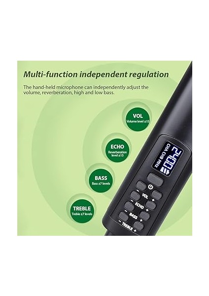 El Mikrofonlu Kablosuz Mikrofon Sistemi Ev Sinemaları Için Profesyonel Dinamik Mikrofonlar Karaoke Kilise Konuşması Düğün Partisi Şarkı Söyleme Tak ve Çalıştır Şarj Edilebilir Kablosuz Mikrofo fırsatları