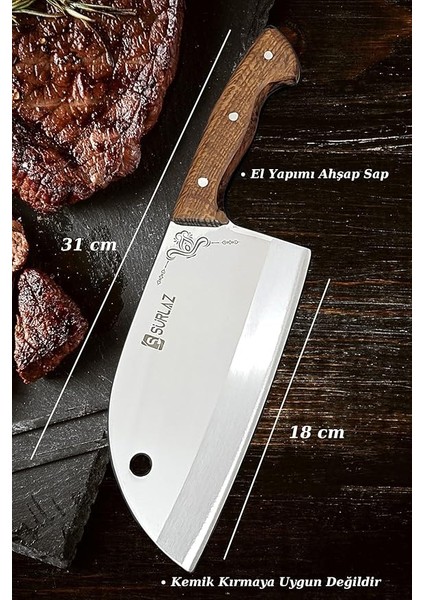 Almazan Şef Bıçak Seti 4 Parça Kamp Mutfak Bıçak Seti Hediyelik Bıçak Seti fiyatları
