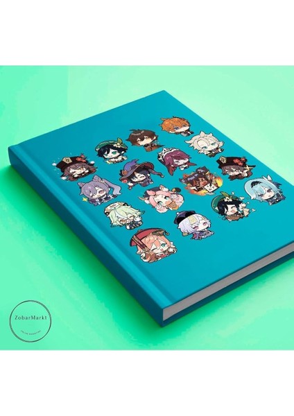 Major Selection Anime Temalı Defter Ajanda Planner Laptop Sticker Seti, A4 fiyatları
