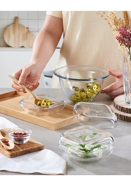 Borcam Yuvarlak Fırın Kase, 1900 Cc, 21.5 cm fırsatları