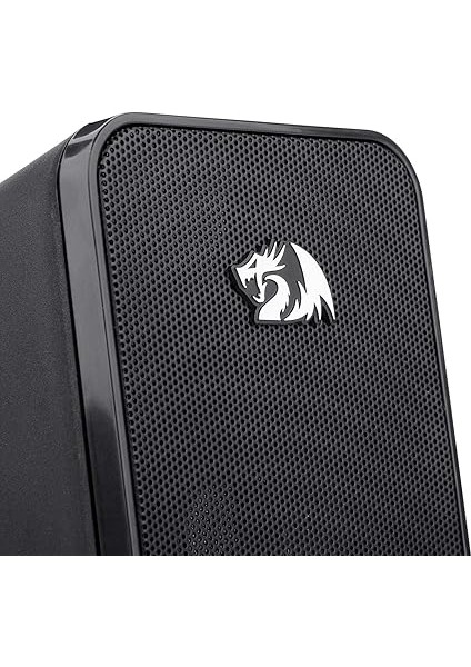 Stereo Hoparlör 2.0 Stentor (GS500) 2 x 3 W Arka Aydınlatmalı Bilgisayar Için, Kırmızı, USB Üzerinden Güç Beslemesi ve 3,5 mm Jak Fişi, Siyah indirimleri