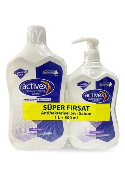 Sıvı Sabun 1 Lt +500 ml Hassas