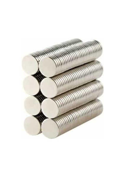 Neodyum Mıknatıs Yuvarlak D8X1 mm Çap - 25 Adet
