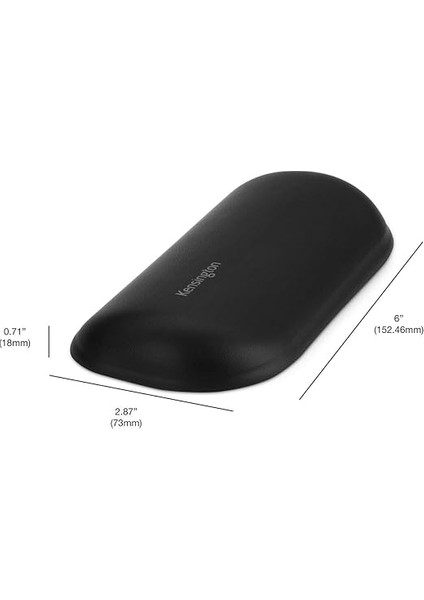 K52802WW Ergosoft Bilek Desteği (Standart Fareler Için, Lazer ve Optik Fare ile Uyumlu (152 x 72,9 x 18 Mm) Siyah modelleri