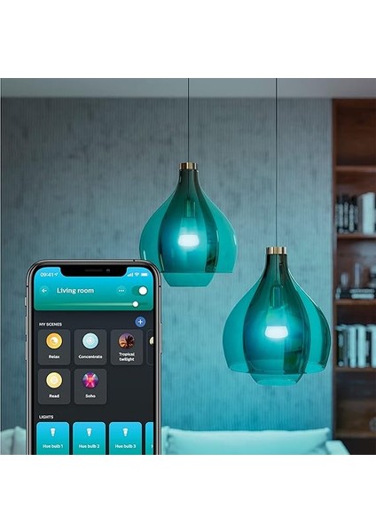 Huewca 9-75W Renkli Akıllı Başlangıç Seti 2'li Kumandalı E27 Bluetooth Özellikli fiyatları