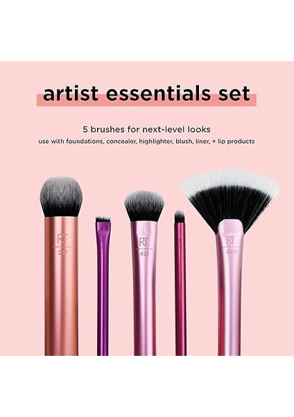 Techniques Real Techniques Artist Essentials Makyaj Fırça Seti 1 Paket (1 x 1 Adet) modelleri