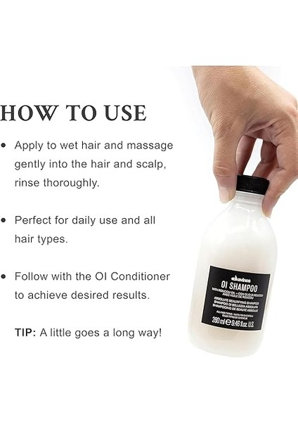 Oı/oıl Tüm Saç Tipleri Için Sülfatsız Bakım Şampuanı 280ML fırsatları