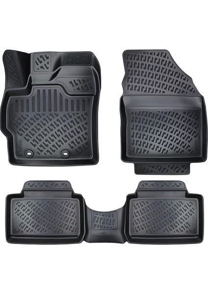 Toyota Yaris Cross 2022 Sonrası Uyumlu 3D Havuzlu Paspas