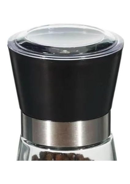 Home 2'li Ayarlanabilir Tuz ve Karabiber Değirmeni – Seramik Öğütücü, Baharat Öğütme Için Mükemmel Tasarım, 180 ml Kapasiteli, Dayanıklı ve Şık Baharat Değirmeni Seti (Siyah-Beyaz, 180 Ml) indirimleri