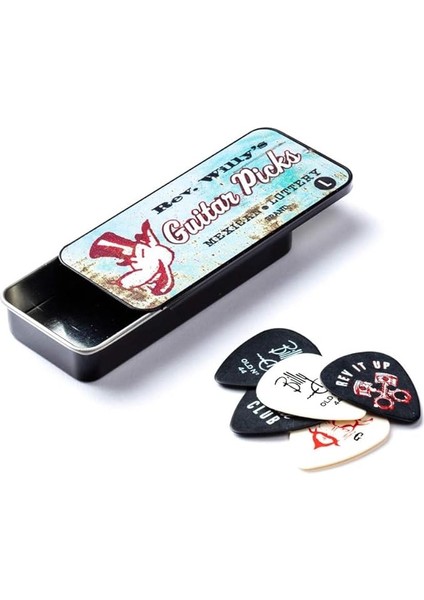 Dunlop Rev Willy Assorted 6lı Pena Seti (Medium)