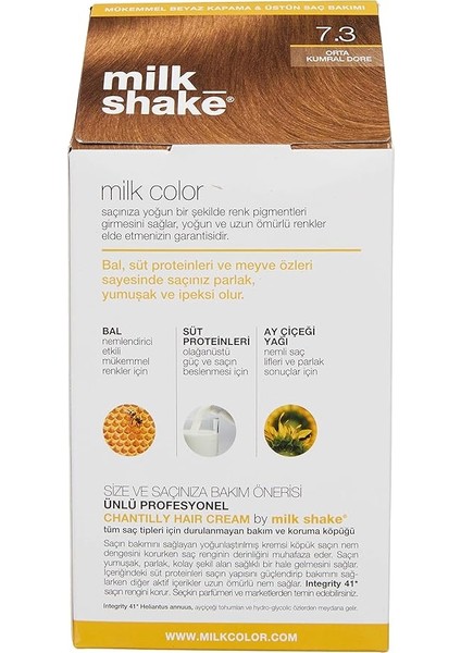 Shake Milk Color Eko Kit Saç Boyası 7.3 (0.5 G) fiyatları