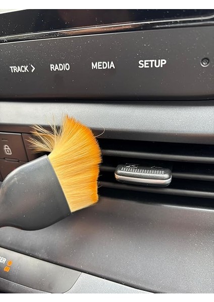 Çok Amaçlı Temizlik Fırçası - Araba Içi, Klavye ve Elektronik Yüzeyler Için Yumuşak Kıllı Detay Toz Alma Fırçası | Antistatik, Çizilmez Yapı fiyatları