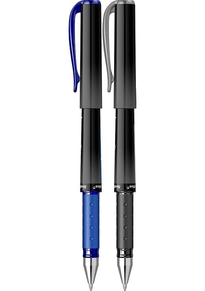 Offıce Broadlıne 1.0 mm Jel Kalem Siyah & Mavi 2'li Blister fiyatları