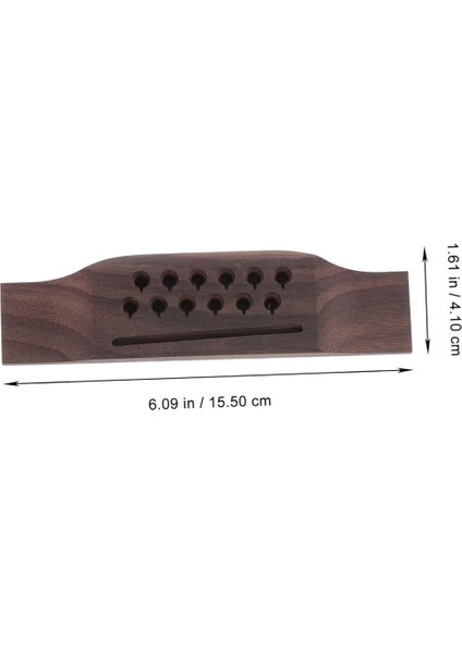 12 Telli Akustik Gitar Köprü Seti Gül Ağacı Gitar Köprüsü Akustik Gitar Köprüsü Burguları Değiştirme Kiti fırsatları