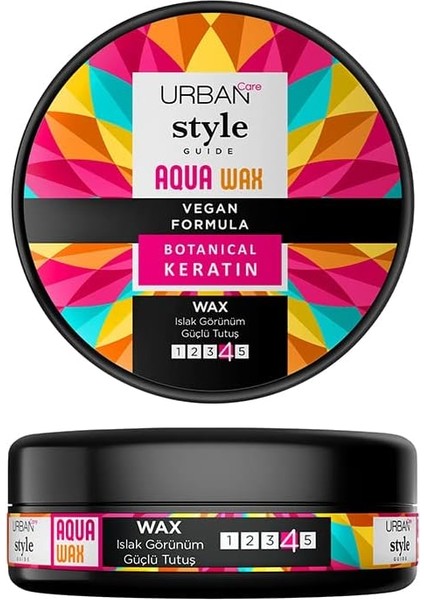 Care Style Guide Aqua Max Wax Islak ve Sert Görünüm (100 Ml)