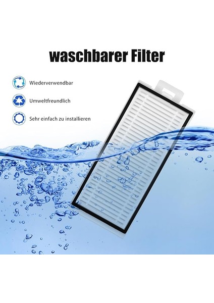 4 Adet Filtre Hepa Xiaomi Roborock Q7/ Q7+/q7 Max/ Q7 Max + Robot Süpürge Yedek Yedek Aksesuarları indirimleri