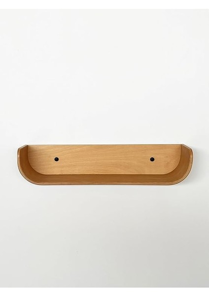 Wood Dekoratif Ahşap Tasarım Duvar Rafı (Meşe) indirimleri