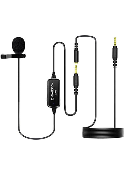 Lcm 2c Type-C Girişli Kondenser Klipsli Yaka Mikrofonu