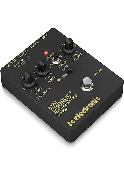 Electronic T.c Stereo Chorus Flanger Pedal Scf Altın, Siyah fiyatları