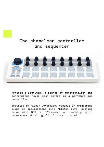 Beatstep Usb/mıdı/cv Kontroller ve Sequencer, Beyaz fırsatları