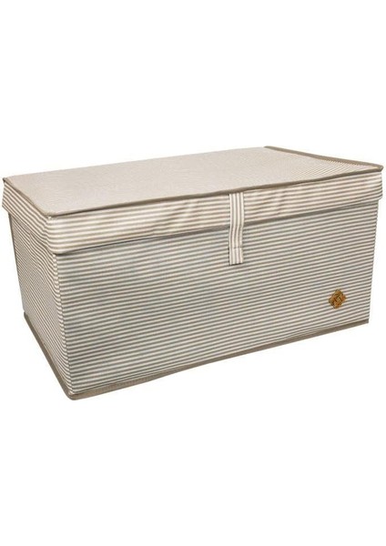 Mega Plus Jumbo Boy Katlanır Kumaş Saklama Kutusu 70X41X30 Çok Amaçlı Kapaklı Kutu Hurç Sandık fiyatları