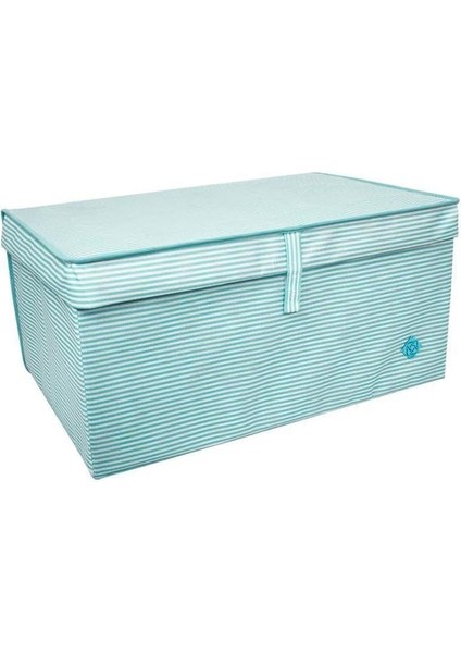 Mega Plus Jumbo Boy Katlanır Kumaş Saklama Kutusu 70X41X30 Çok Amaçlı Kapaklı Kutu Hurç Sandık modelleri
