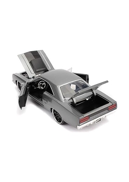 253203054, Hızlı ve Öfkeli 1970 Plymouth, 1:24 Ölçek, Die-Cast( Metal ), Açılabilir Bagaj Kaput ve Kapılar, Fast & Furious 1970 Plymouth fırsatları
