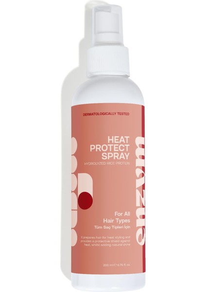 ve Güneş Koruyucu Etkili Saç Spreyi 200 ml (Keratin + Hidrolize Pirinç Proteini)