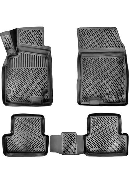 Renault Megane 3 Stw 2009-2016 Uyumlu 3D Havuzlu Paspas