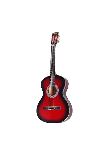CG-3802 Klasik Gitar 100CM (Kılıf + Pena) - Kırmızı fiyatları