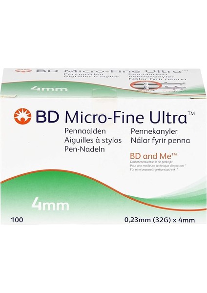 Gmbh Bd Kalem Iğnesi 0,23X4 mm