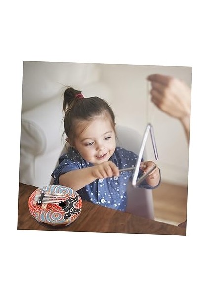 Hindistan Cevizi Kabuğu 7 Tuşlu Kalimba Erkek ve Kız Çocukları Için Müzik Aleti Küçük El Piyanosu Müzik Oyuncağı Yaş Grubuna Göre modelleri