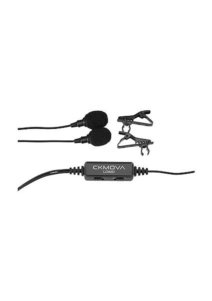 Lcm 2d Çok Yönlü Kondenser Klipsli 2’li Yaka Mikrofonu modelleri